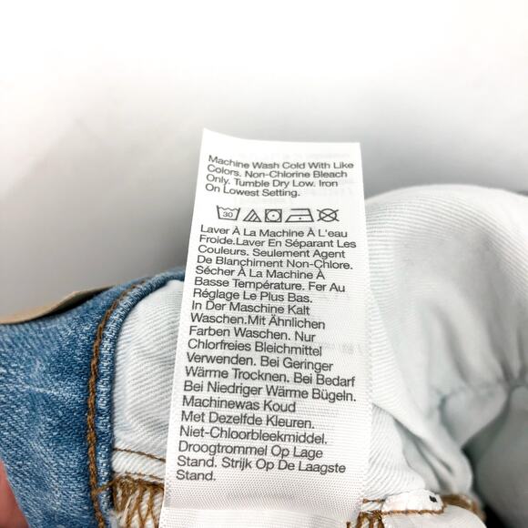 MADEWELL Men's Straight Slim Jeans 35x32 Blue Hodgson Wash Denim ND475 NWT - Picture 16 of 16